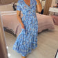 (💃Hot Sale - 48% OFF🔥 Free Shipping) print-cozy v-neck long-dress