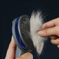 Magic Self Cleaning Cat Brush with Release Button for Long or Short Hair Cats