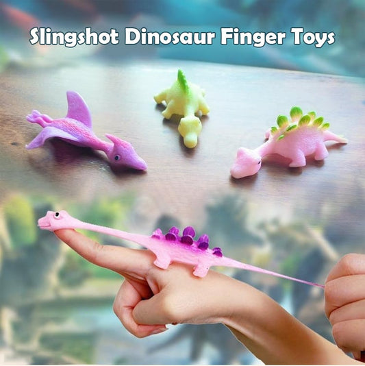 (🌲🎅 EARLY CHRISTMAS SALE 48% OFF🔥) 🎁Slangbella Dinosaur Finger Toys