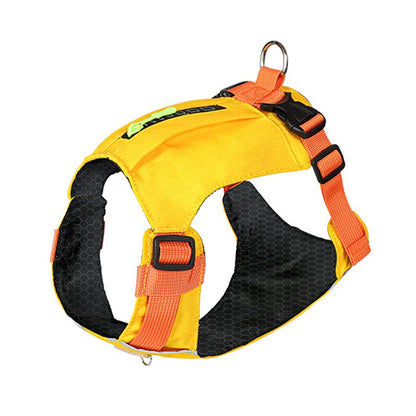 Waterproof Reflective Vest Harness with Zipper Pocket and D-ring for Dogs